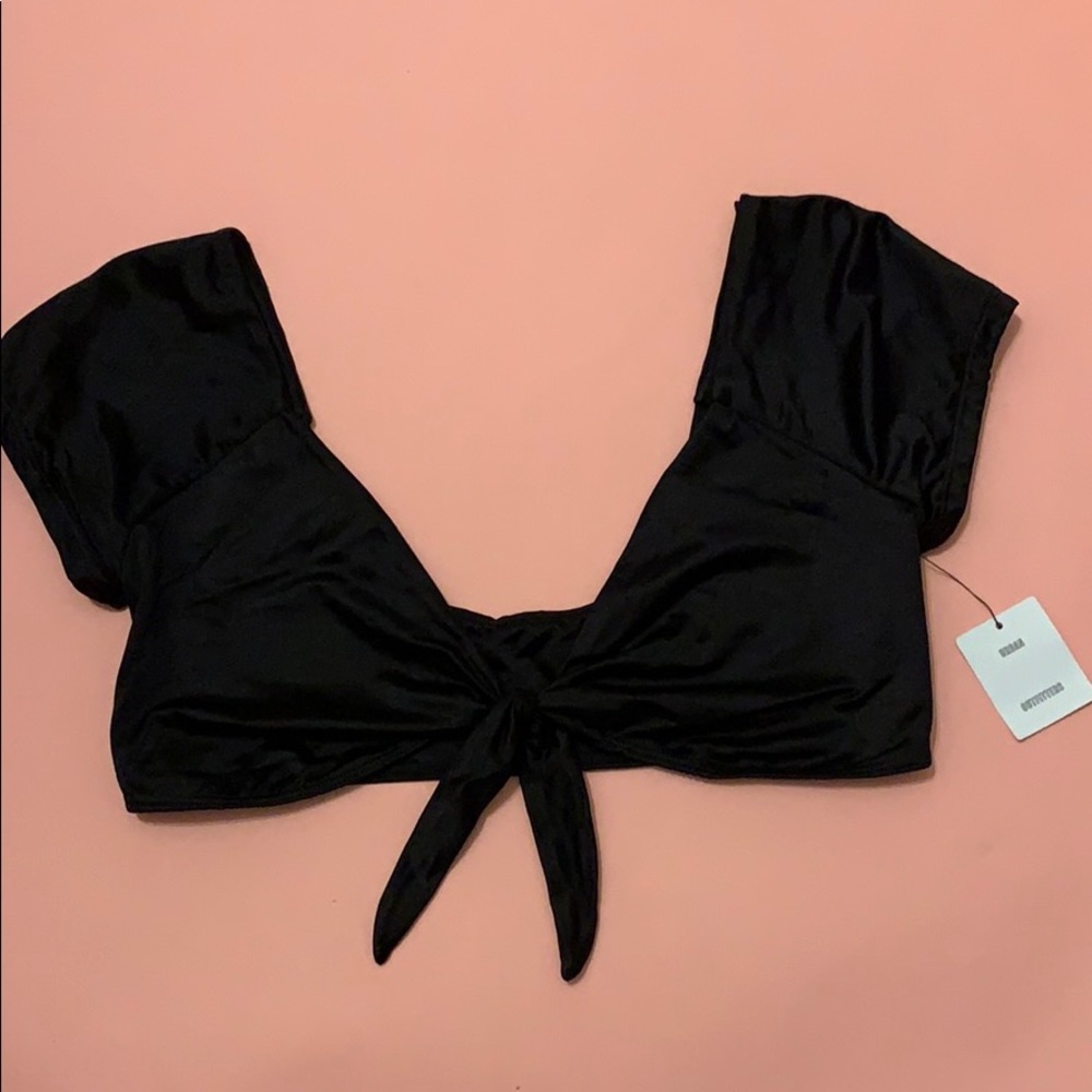 urban outfitters swim top short sleeves